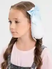 Голубой ушки заячьи на заколках