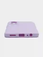 Красный чехол для Infinix Hot 11S (Инфиникс Хот 11С), силиконовый, матовый