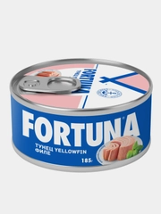 Тунец FORTUNA филе yellowfin 185 г