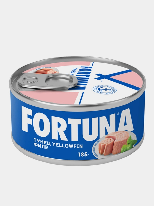 Тунец FORTUNA филе yellowfin 185 г