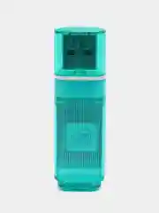 Зеленый флеш-накопитель USB, 5 объемов, SmartBuy Glossy 2.0, USB 2,0, 3,0