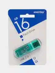 Зеленый флеш-накопитель USB, 5 объемов, SmartBuy Glossy 2.0, USB 2,0, 3,0