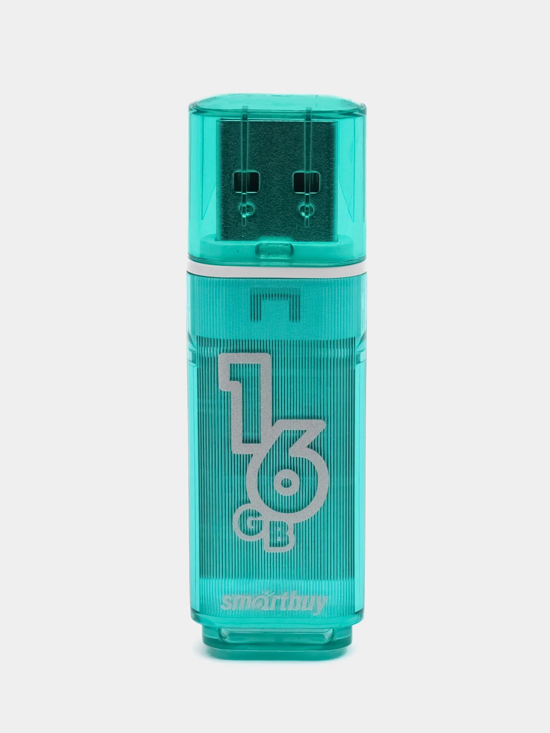 Зеленый флеш-накопитель USB, 5 объемов, SmartBuy Glossy 2.0, USB 2,0, 3,0