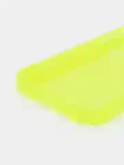 Желтый чехол iPhone 11, 15 Pro, 14 Max, 13, 12, XR, XS, 6, 7, 8 Plus, SE, с карманом для карт, прозрачный