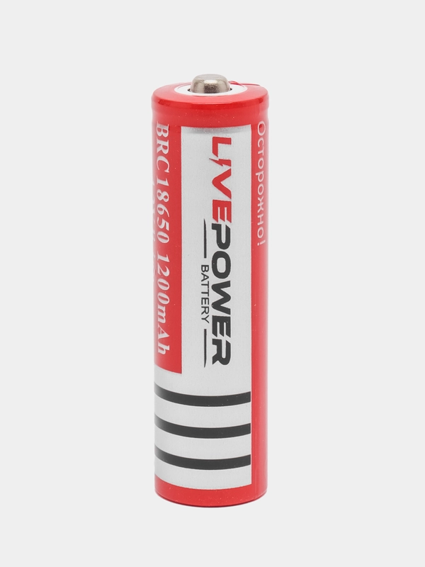 Аккумулятор литиевый 18650, 3.7v, Li-ion