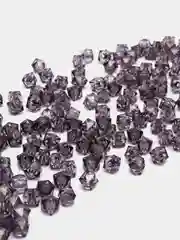 Серый бусины акриловые, 12, 10, 8, 6 мм, бусины для сумок, фасовка 100, 500 штук, 50 г