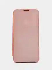 Коралловый чехол-книжка с прозрачным окном Honor10i/Honor 20pro/7apro/8x/9a/9x Lite