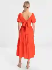 Алый летнее платье на каждый день