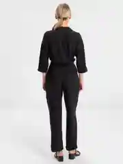 Классический черный комбинезон