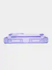 Лавандовый чехол iPhone 11 15 Pro 14 Max 13 12 Xr Xs 6 7 8 Plus Se с карманом для карт прозрачный