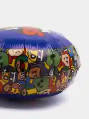 Золотой воздушный шар, фольгированный шар, шар круг, "Бравл Старс"