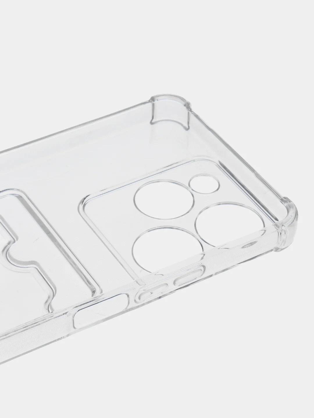 Мятный чехол Zibelino Silicone Card Holder для Tecno Spark 10 Pro