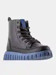 Черный полусапоги KAKADU для девочек демисезонные утепленные