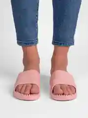 Розовый сланцы женские, с массажной стелькой,  3 цвета