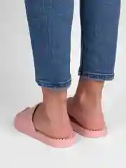 Розовый сланцы женские, с массажной стелькой,  3 цвета