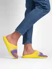 Желтый сланцы женские на широкой подошве, 3 цвета