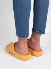 Желтый сланцы женские, на высокой подошве, 2 цвета