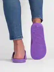 Сиреневый сланцы женские, 3 цвета