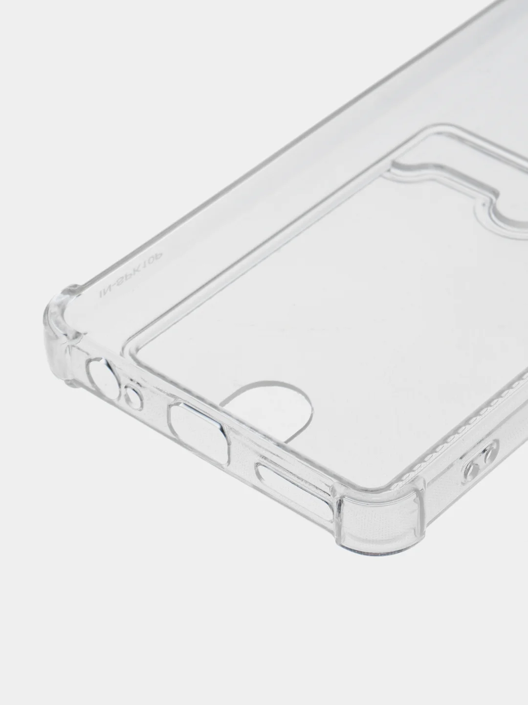 Мятный чехол Zibelino Silicone Card Holder для Tecno Spark 10 Pro