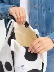 Белый сумка вельветовая, шоппер
