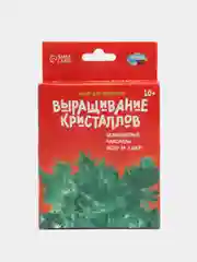Зеленый набор для творчества Лучистые кристаллы химические эксперименты для детей