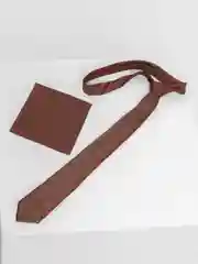 Медный мужской галстук классический с узором