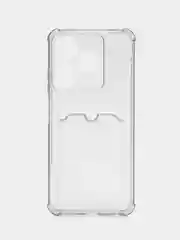 Серый чехол для Xiaomi Redmi Note 11 2022 4G, 11S 4G, 12S 4G, с отсеком для карт, защита углов