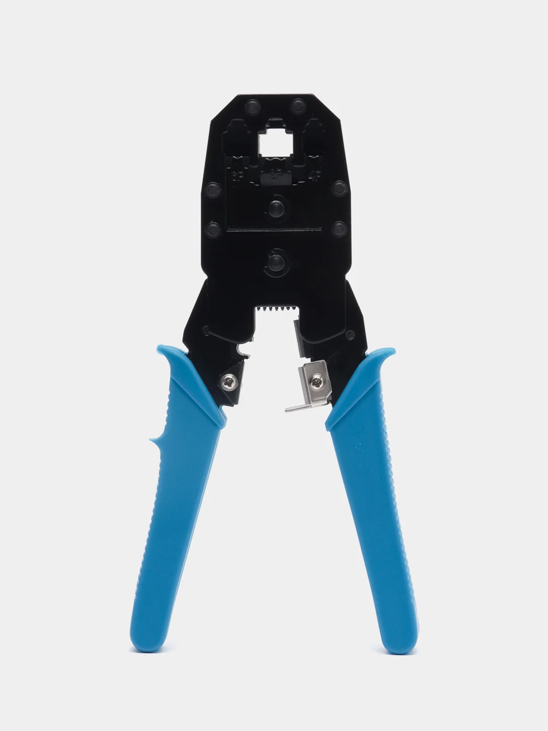Синий кримпер для обжима витой пары RJ45, RJ11, RJ12, обжимной инструмент RJ 45, обжимные клещи