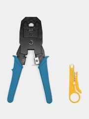Кримпер для обжима витой пары RJ45, RJ11, RJ12, обжимной инструмент RJ 45, обжимные клещи