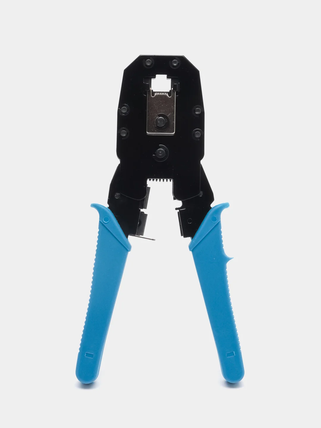 Синий кримпер для обжима витой пары RJ45, RJ11, RJ12, обжимной инструмент RJ 45, обжимные клещи