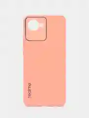 Пудровый чехол Realme C30, C30s, Narzo 50i Prime, пластиковый, глянцевый, под стекло