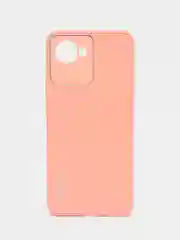 Пудровый чехол Realme C30, C30s, Narzo 50i Prime, пластиковый, глянцевый, под стекло