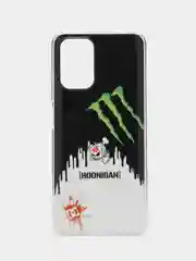 Хром чехол Xiaomi Redmi Note 10, Redmi Note 10S, Poco M5s, Поко М5с, силиконовый, с рисунком