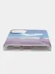 Лавандовый чехол для Samsung Galaxy A73 (Самсунг Галакси А73), силиконовый, с рисунком