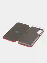 Красный чехол-книжка для Oppo A17 / A17K, Оппо А17, А17К
