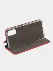 Красный чехол-книжка для Oppo A17 / A17K, Оппо А17, А17К