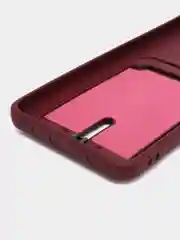 Бирюзовый чехол для Huawei Honor X8a, Хуавей Хонор Х8а силиконовый, с карманом для карты
