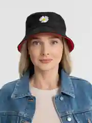 Красный панама двусторонняя