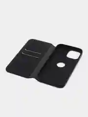 Коричневый кожаный чехол-книжка на iPhone 11 /  12 Pro Max / 13 Pro Max 14 Plus кошелек айфон