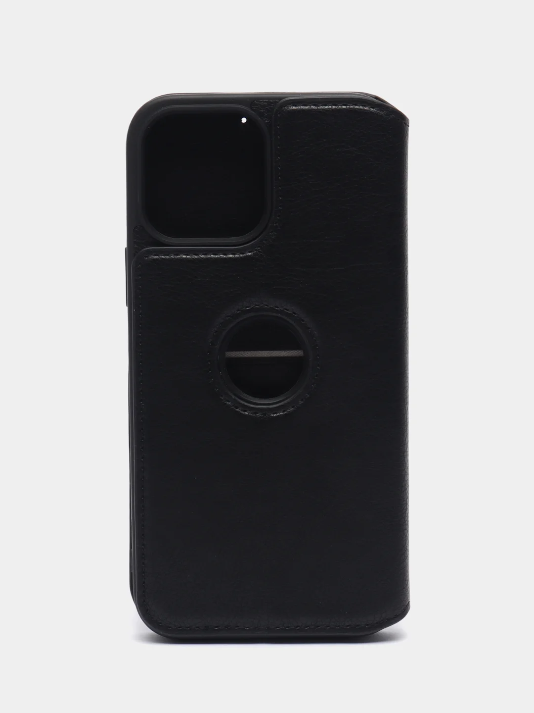 Коричневый кожаный чехол-книжка на iPhone 11 /  12 Pro Max / 13 Pro Max 14 Plus кошелек айфон