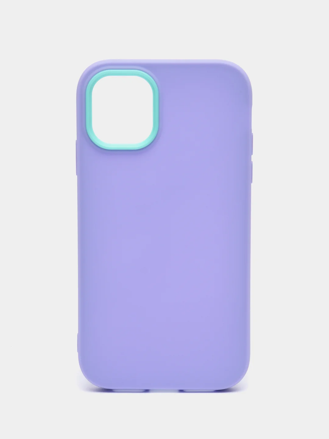 Сиреневый чехол iPhone 11 / 12 13 Pro Max / силиконовый на айфон про макс