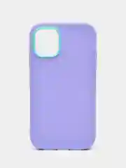 Сиреневый чехол iPhone 11 / 12 13 Pro Max / силиконовый на айфон про макс