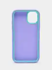 Сиреневый чехол iPhone 11 / 12 13 Pro Max / силиконовый на айфон про макс