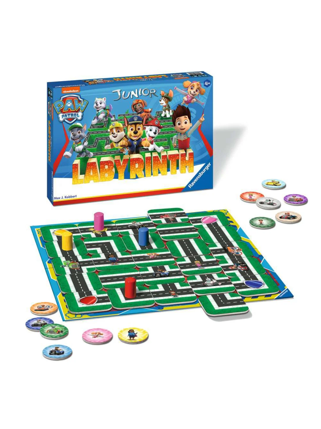 Настольная игра Ravensburger Лабиринт Джуниор. Щенячий патруль, 20824