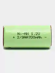 Аккумулятор Ni-MH 2/3AA, 700 mah, 1.2V, с лепестками