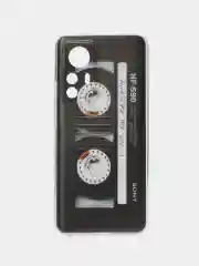 Силиконовый чехол для Xiaomi 12T Pro / Сяоми 12Т Про прозрачный, с рисунком, защита камеры