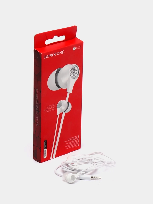 Наушники с микрофоном Borofone BM28 3.5mm Jack