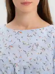 Голубой платье летнее