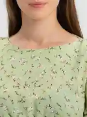 Мятный платье летнее