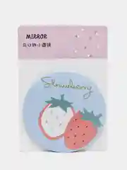 Коралловый одностороннее карманное зеркало